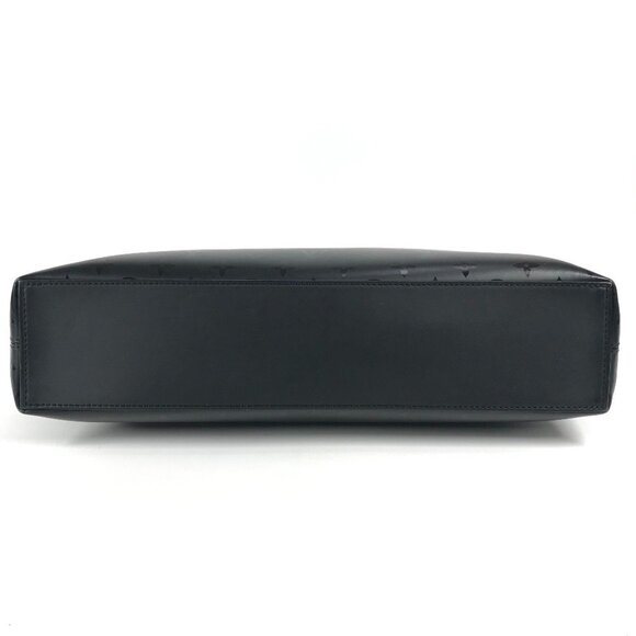 LOUIS VUITTON Black Monogram Leather Tote Bag - Picture 5 of 16